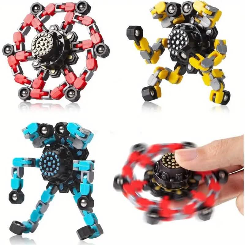 3-Pack: Fidget Toys Transformable Spinners - A-1 Thread Vault