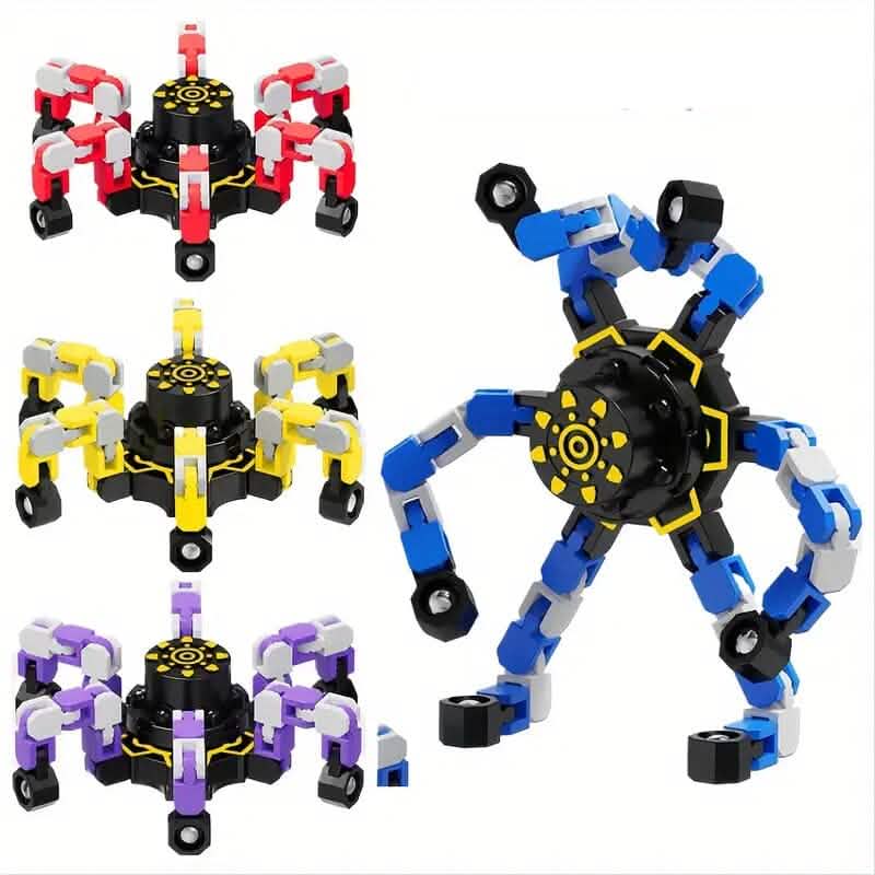 3-Pack: Fidget Toys Transformable Spinners - A-1 Thread Vault