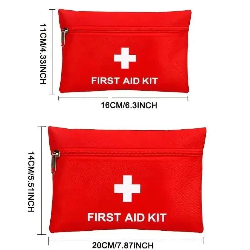 3-Pack: First Aid Kit Bags Nurse Red Medical Tools Bag - A-1 Thread Vault