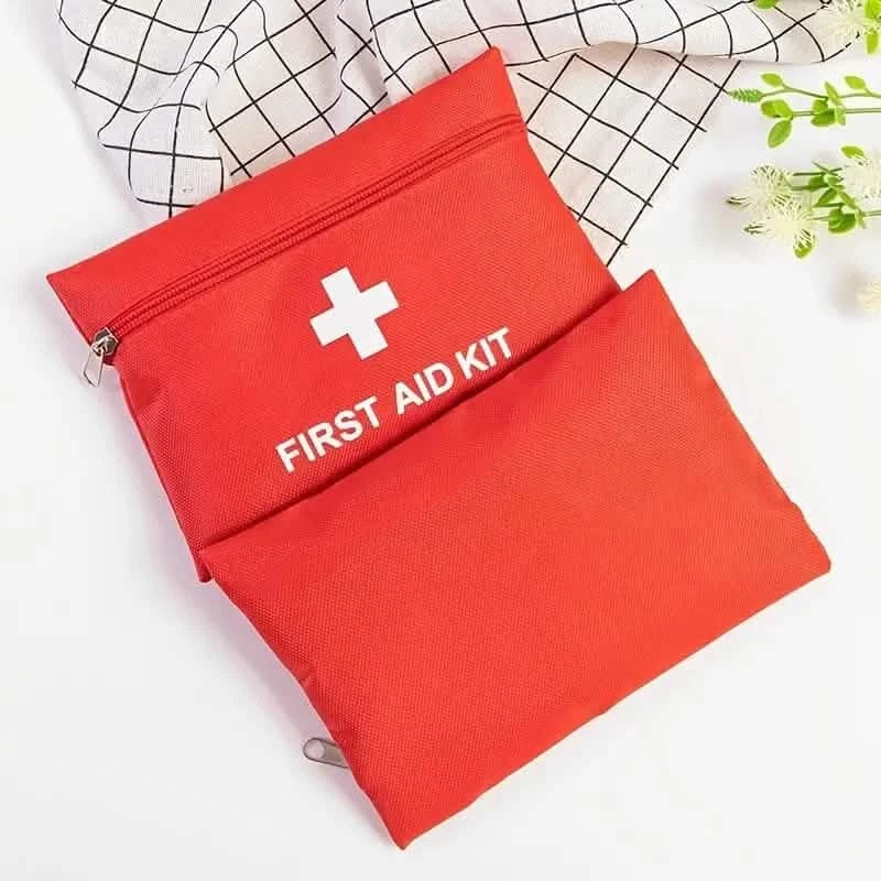 3-Pack: First Aid Kit Bags Nurse Red Medical Tools Bag - A-1 Thread Vault