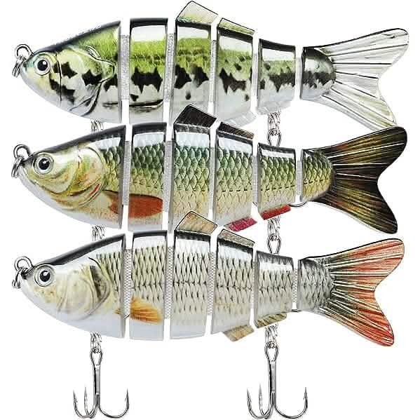 3-Pack: Fishing Lures for Bass Trout - A-1 Thread Vault