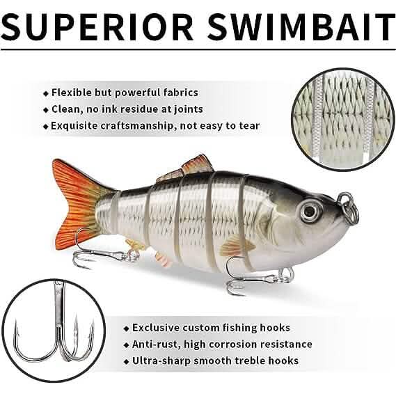 3-Pack: Fishing Lures for Bass Trout - A-1 Thread Vault