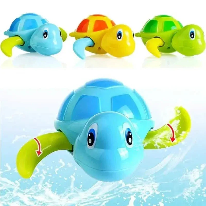 3-Pack: Fun Swimming Turtle Bath Toy - A-1 Thread Vault