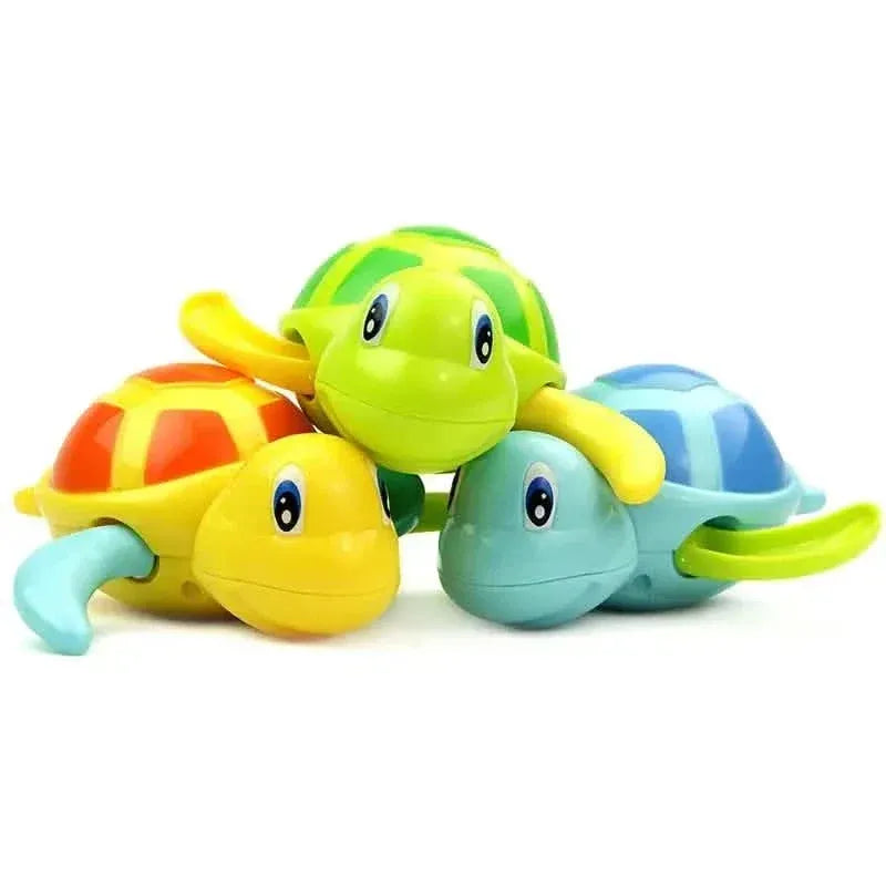 3-Pack: Fun Swimming Turtle Bath Toy - A-1 Thread Vault