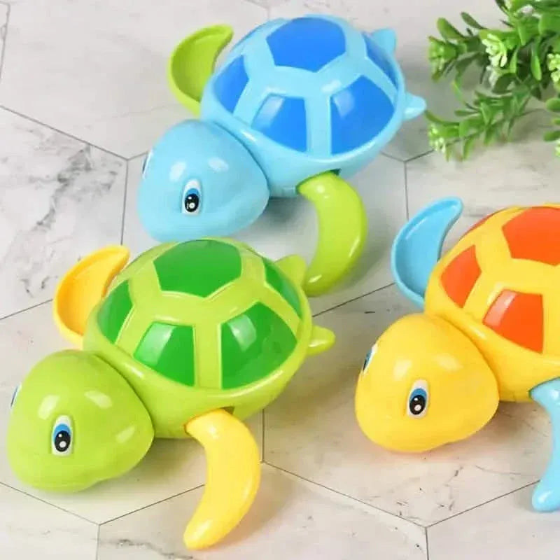 3-Pack: Fun Swimming Turtle Bath Toy - A-1 Thread Vault