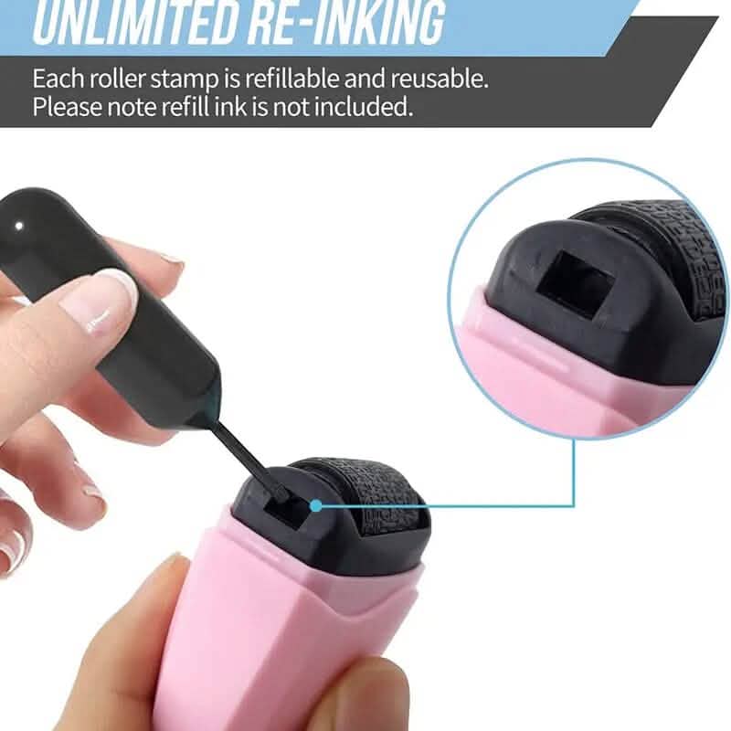3-Pack: Identity Protection Roller Stamp - A-1 Thread Vault