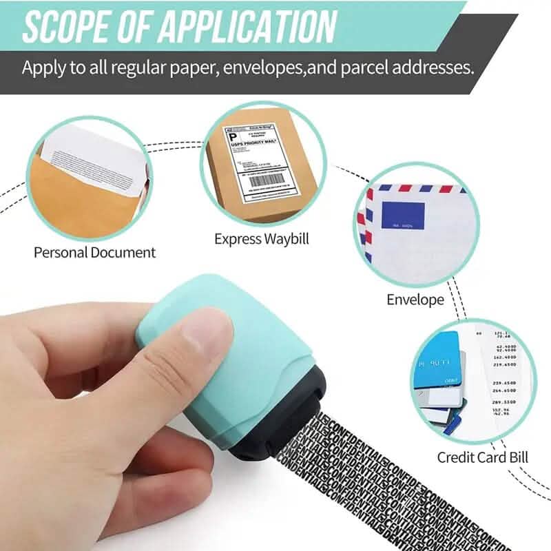 3-Pack: Identity Protection Roller Stamp - A-1 Thread Vault