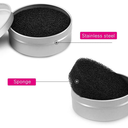 3-Pack: Luxspire Makeup Brush Cleaner Quick Wash Sponge Remover Color - A-1 Thread Vault