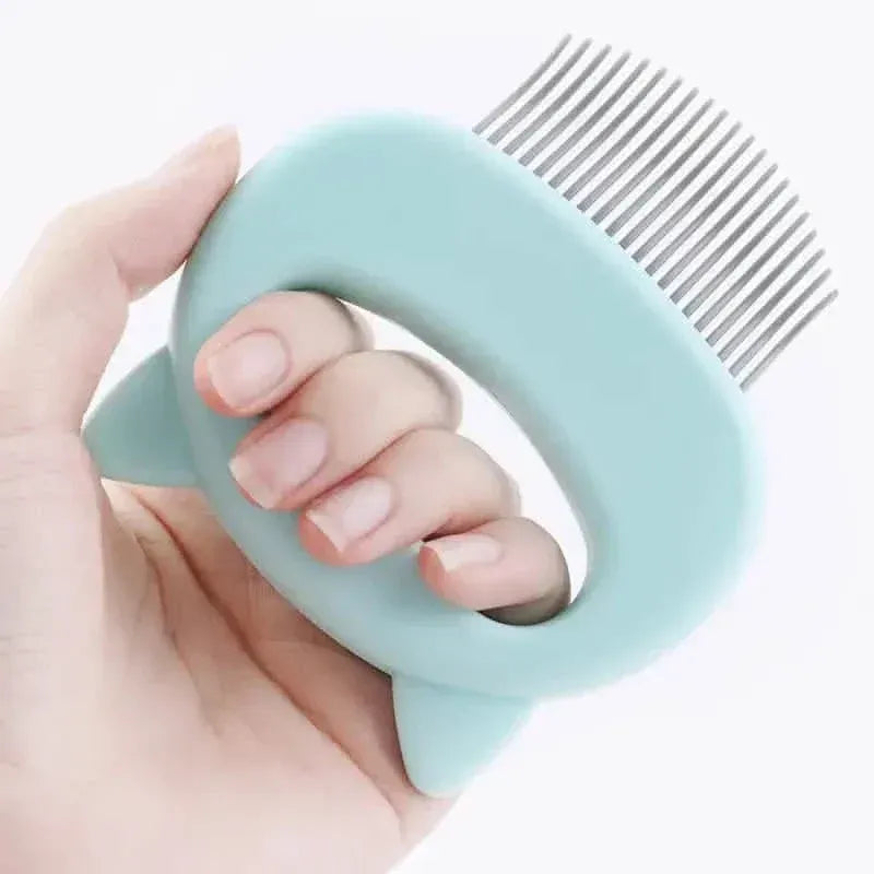 3-Pack: Pet Deshedding Brush Grooming and Shedding Matted Fur Remover Massage Dematting Tool - A-1 Thread Vault