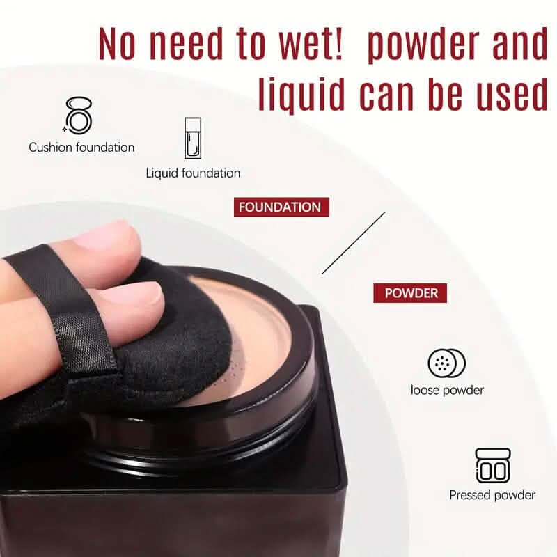 3-Pack: Triangle Powder Puff for Loose Powder and Liquid Cosmetic - A-1 Thread Vault