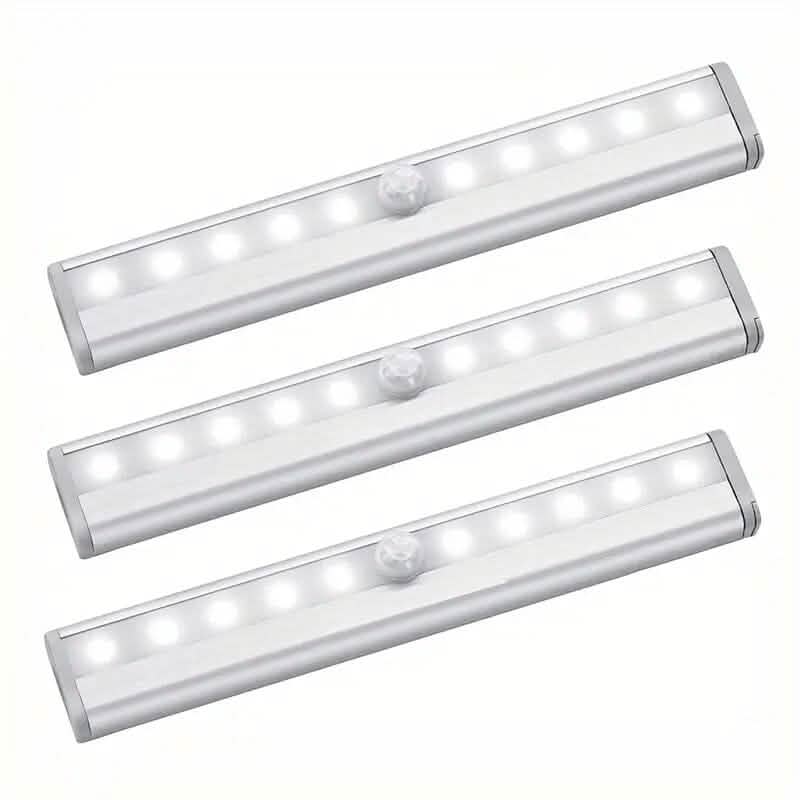3-Pack: Under Cabinet Wireless Motion Sensor LED Light - A-1 Thread Vault