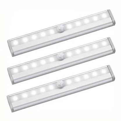 3-Pack: Under Cabinet Wireless Motion Sensor LED Light - A-1 Thread Vault