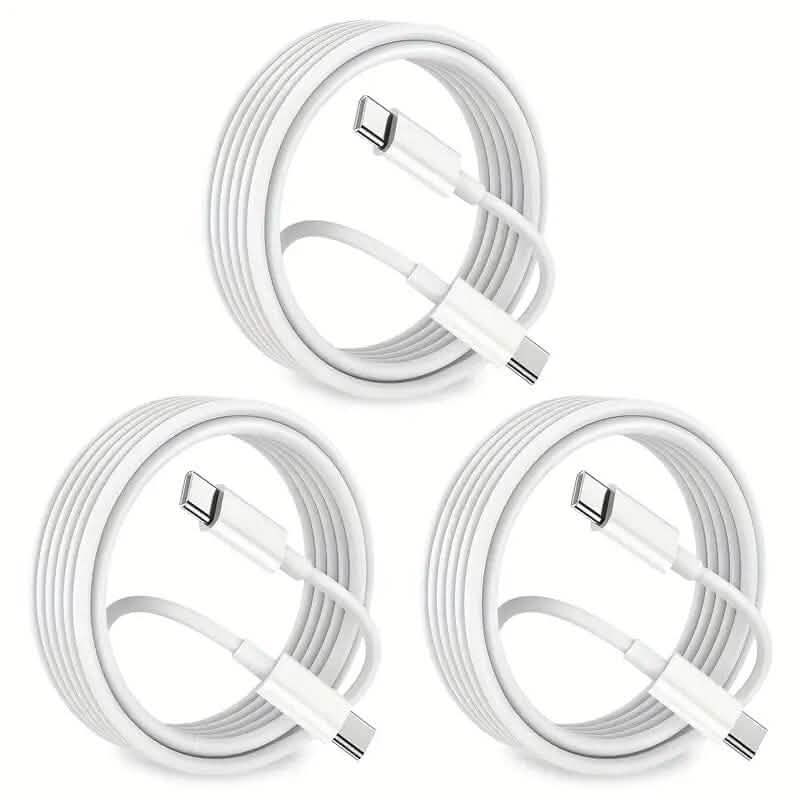 3-Pack: USB-C Fast Charging Cables - A-1 Thread Vault