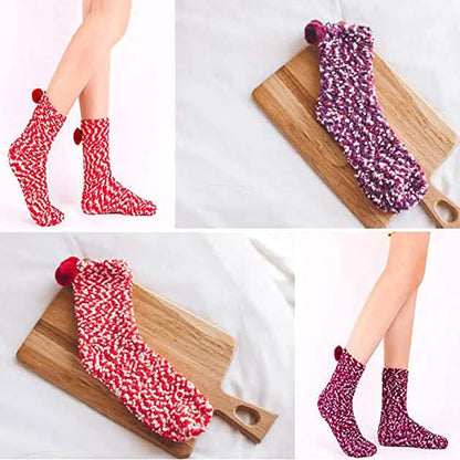 3-Pair: Wool Socks Stocking Stuffers Christmas Gift for Women - A-1 Thread Vault