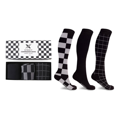 3-Pairs: Perfect Gift Compression Socks - A-1 Thread Vault