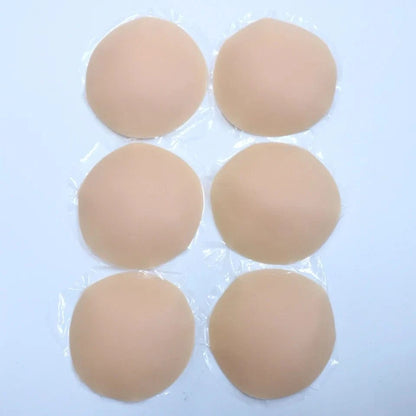 3 Pairs Reusable Nipple Covers Silicone Nipple Pasties For Women Adhesive Breast Petals Chest Sticker No Show Sticky Bra - A-1 Thread Vault