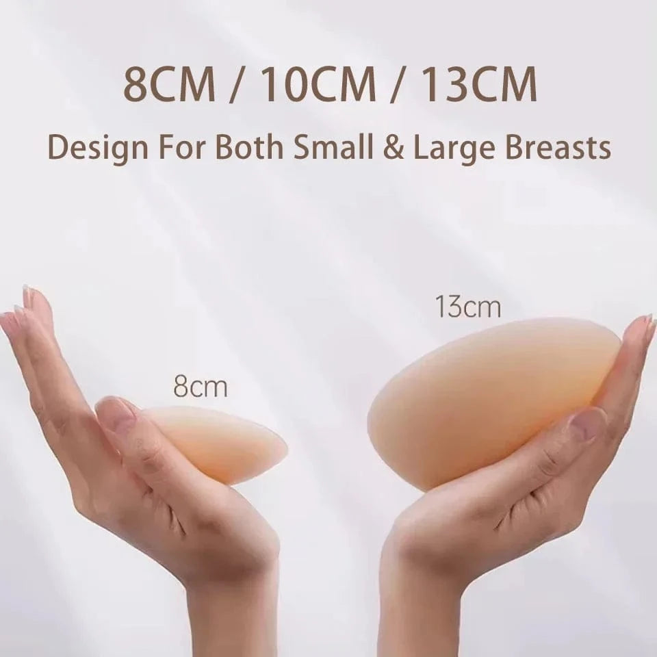 3 Pairs Reusable Nipple Covers Silicone Nipple Pasties For Women Adhesive Breast Petals Chest Sticker No Show Sticky Bra - A-1 Thread Vault