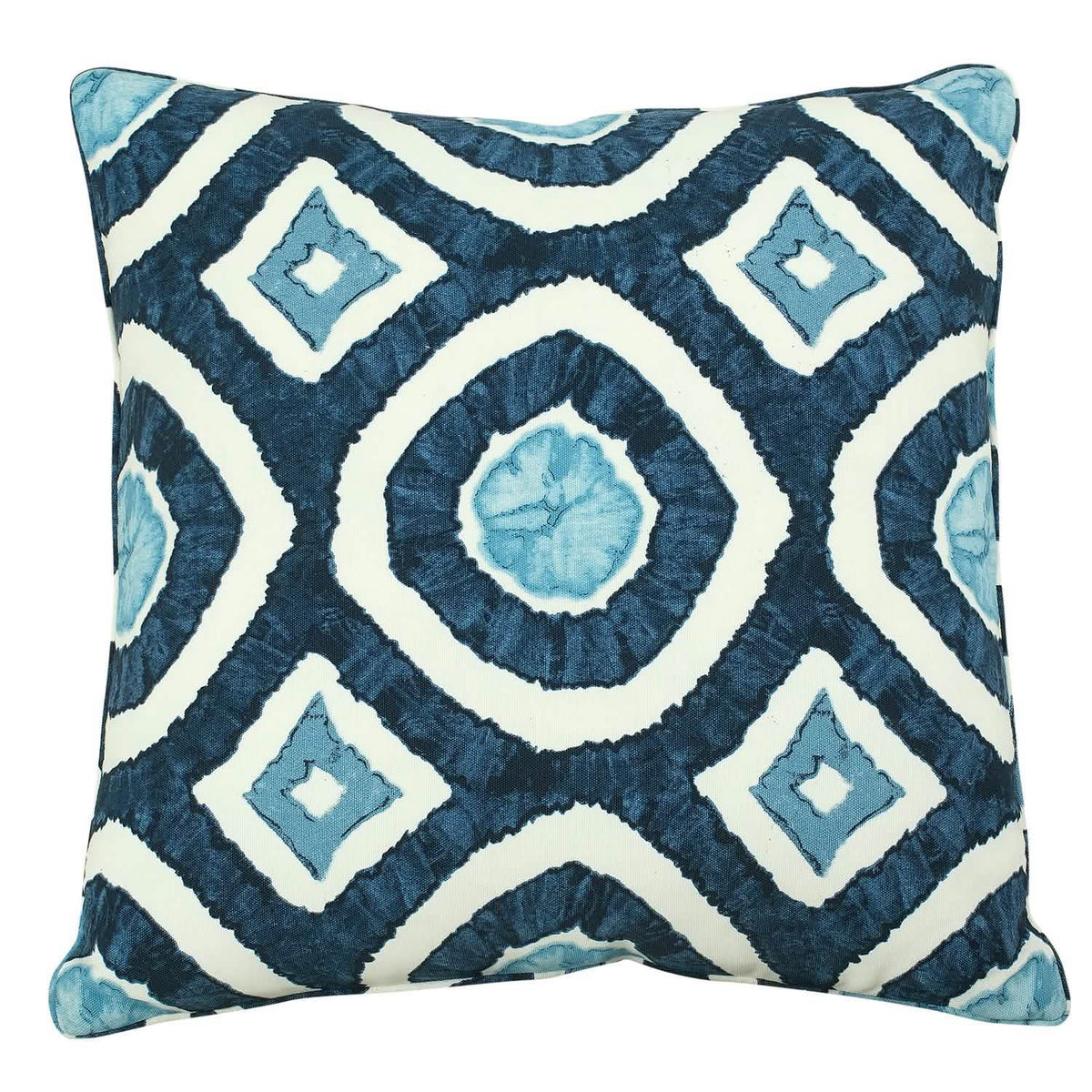 3-Piece: Global Indigo Mudcloth Cotton Quilt Set - A-1 Thread Vault