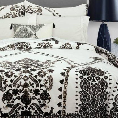 3-Piece: Global Varanasi Cotton Comforter Set - A-1 Thread Vault