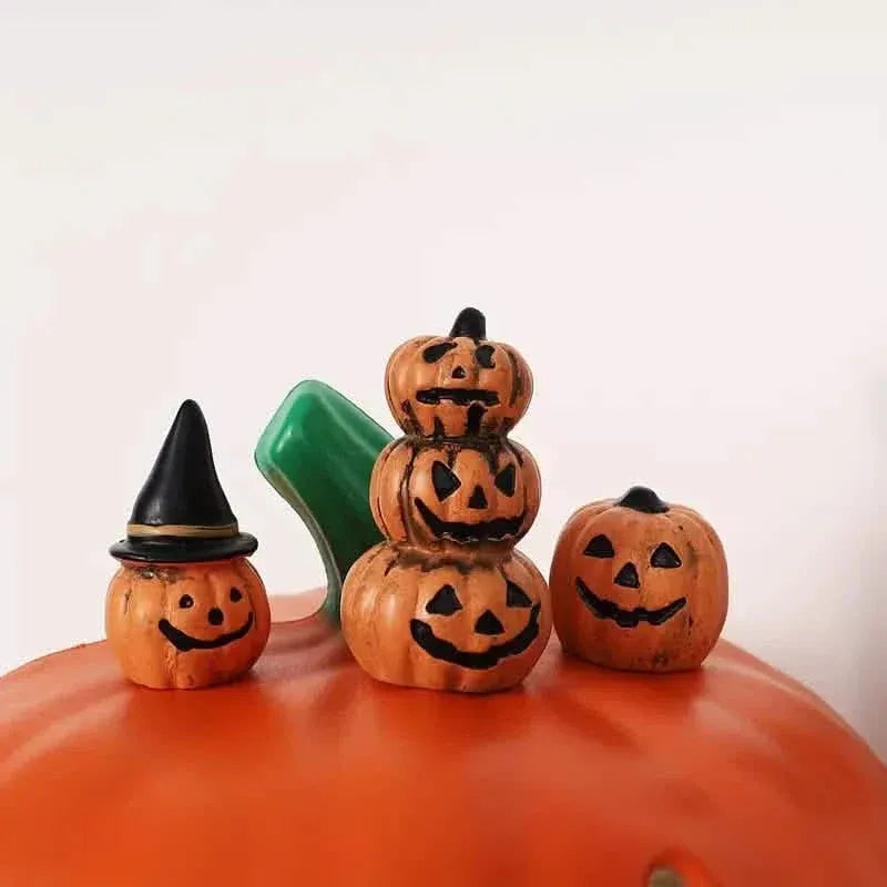3-Piece: Halloween Pumpkin Decorations - A-1 Thread Vault