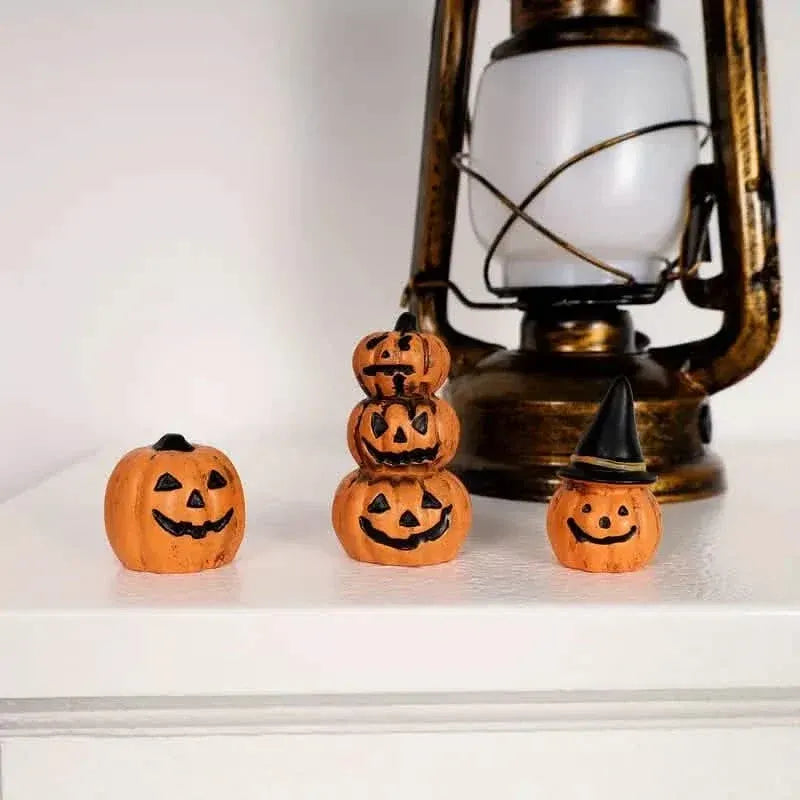 3-Piece: Halloween Pumpkin Decorations - A-1 Thread Vault