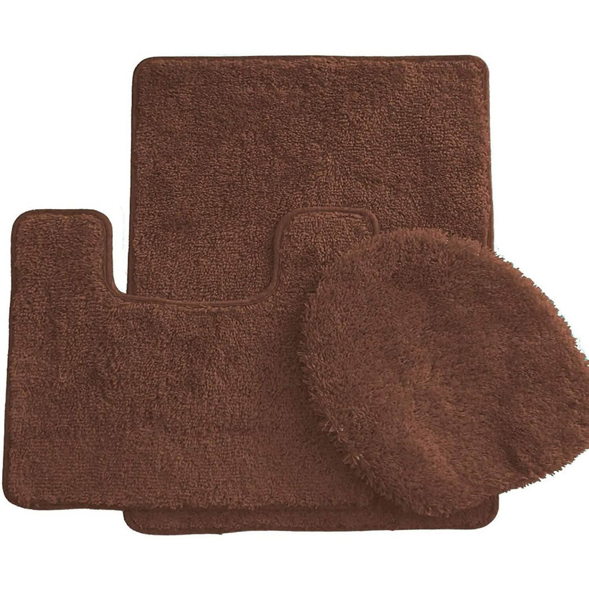 3-Piece Set: Ben&Jonah Elegant Bath Rug Set - A-1 Thread Vault