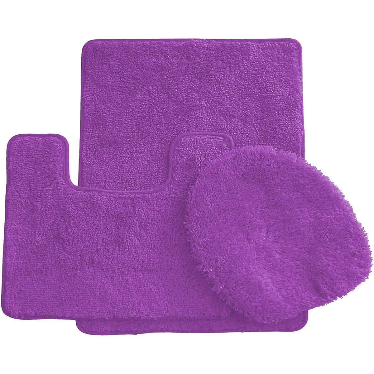 3-Piece Set: Ben&Jonah Elegant Bath Rug Set - A-1 Thread Vault