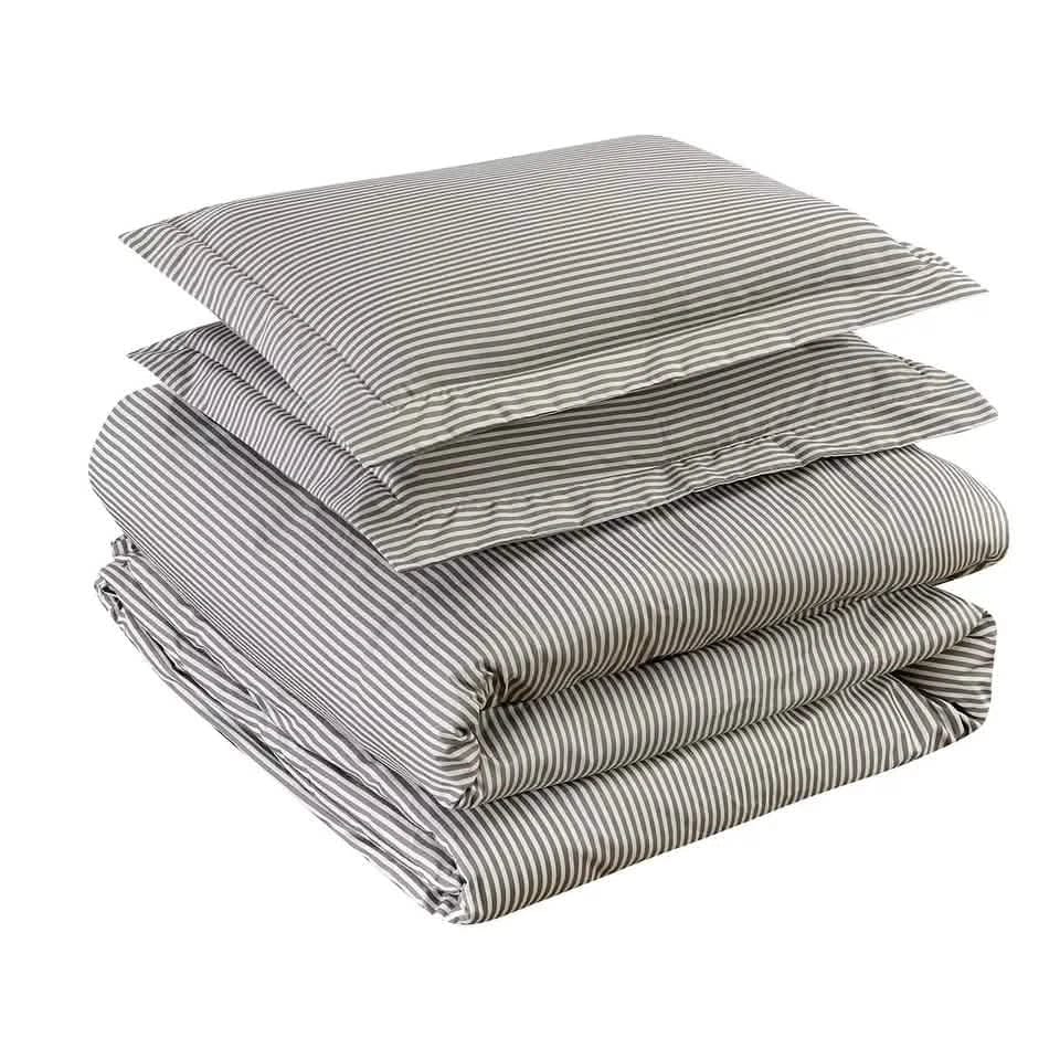 3-Piece Set: Bibb Home 1800 Series Egyptian Luxury Duvet Cover Set - A-1 Thread Vault