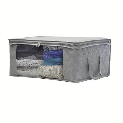 3-Piece Set: Foldable Storage Bags - Large Capacity Clothes Storage Containers - A-1 Thread Vault