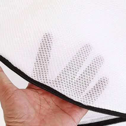 3-Piece Set: Mesh Shoe Laundry Bags with Zip Closure - A-1 Thread Vault