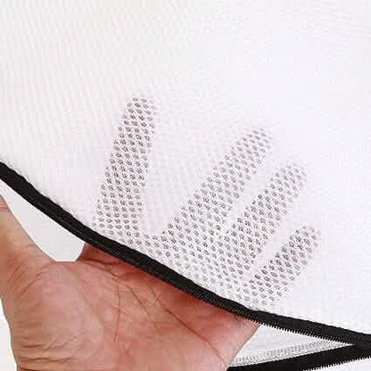 3-Piece Set: Mesh Shoe Laundry Bags with Zip Closure - A-1 Thread Vault