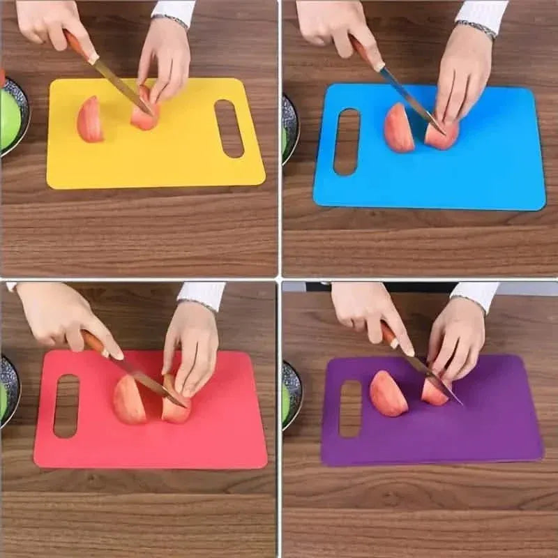 3-Piece Set: Plastic Cutting Board Foods Classification Boards - A-1 Thread Vault