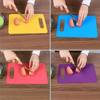 3-Piece Set: Plastic Cutting Board Foods Classification Boards - A-1 Thread Vault