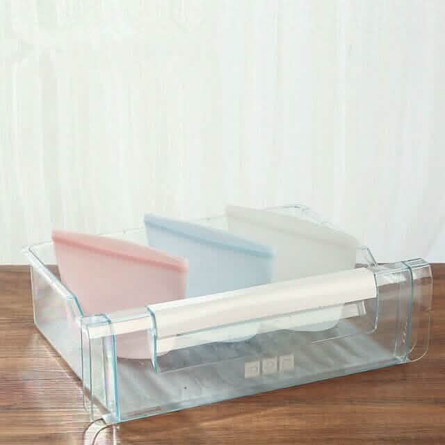 3-Piece Set: Reusable Refrigerator Fresh Bags - A-1 Thread Vault
