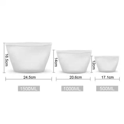 3-Piece Set: Reusable Refrigerator Fresh Bags - A-1 Thread Vault