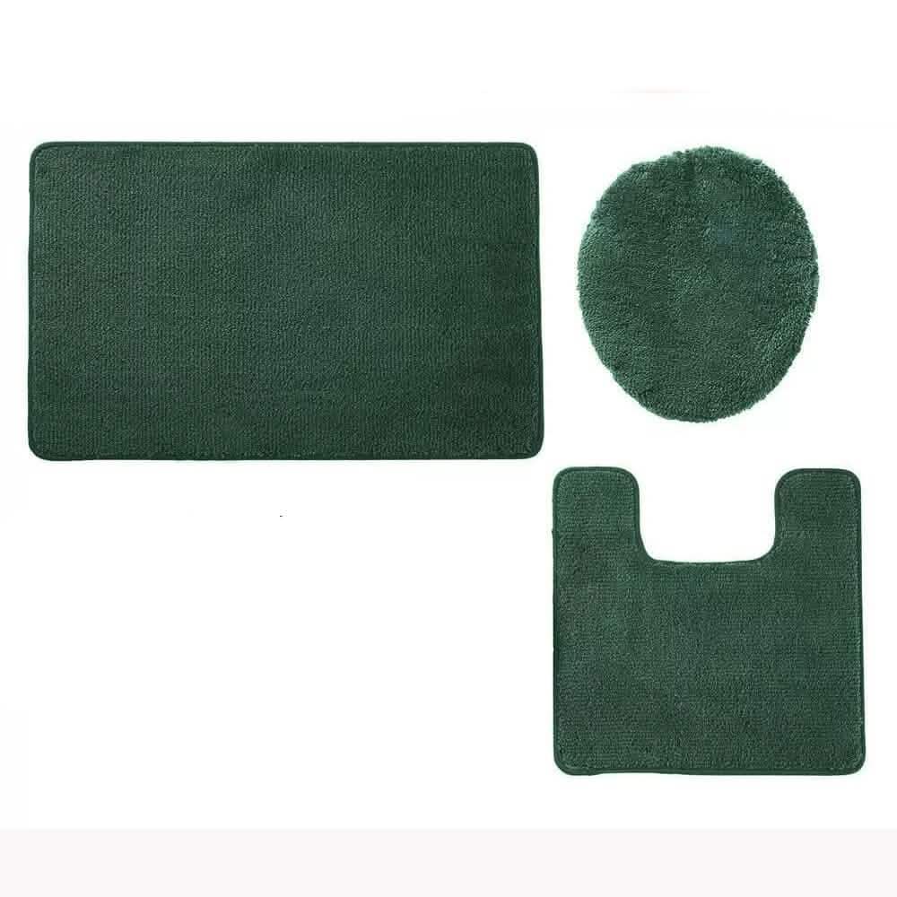 3-Piece Set: Simple Elegance by Ben&Jonah Bath Rug - A-1 Thread Vault