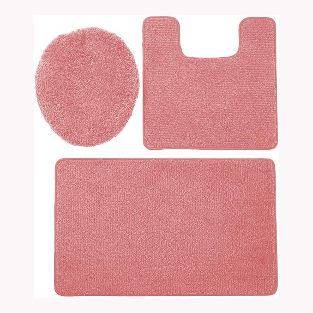 3-Piece Set: Simple Elegance by Ben&Jonah Bath Rug - A-1 Thread Vault