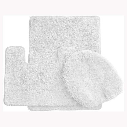 3-Piece Set: Simple Elegance by Ben&Jonah Bath Rug - A-1 Thread Vault