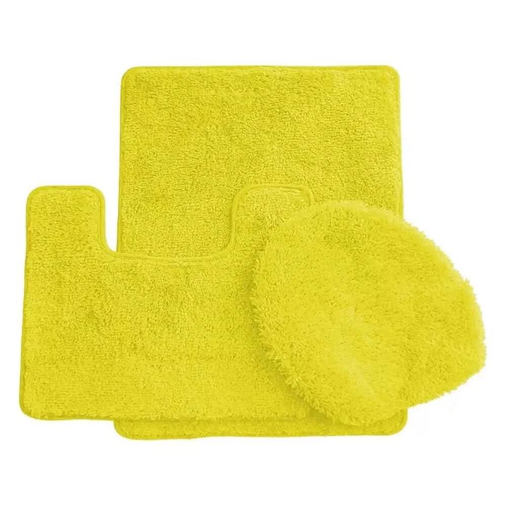 3-Piece Set: Simple Elegance by Ben&Jonah Bath Rug - A-1 Thread Vault