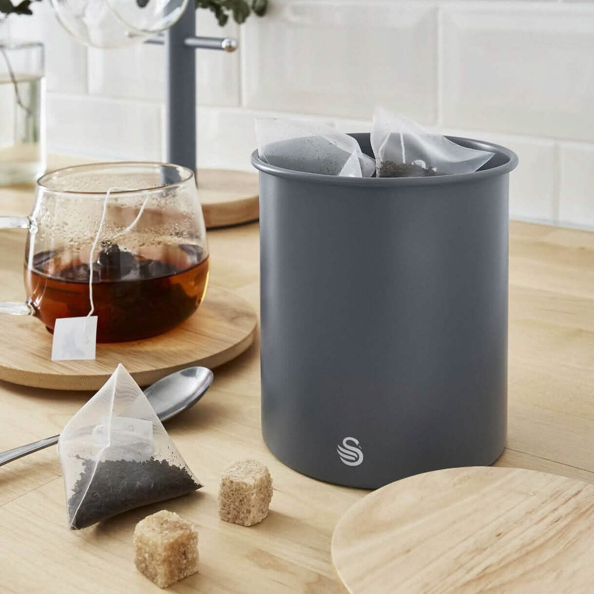 3-Piece Set: Swan Nordic Canisters - A-1 Thread Vault