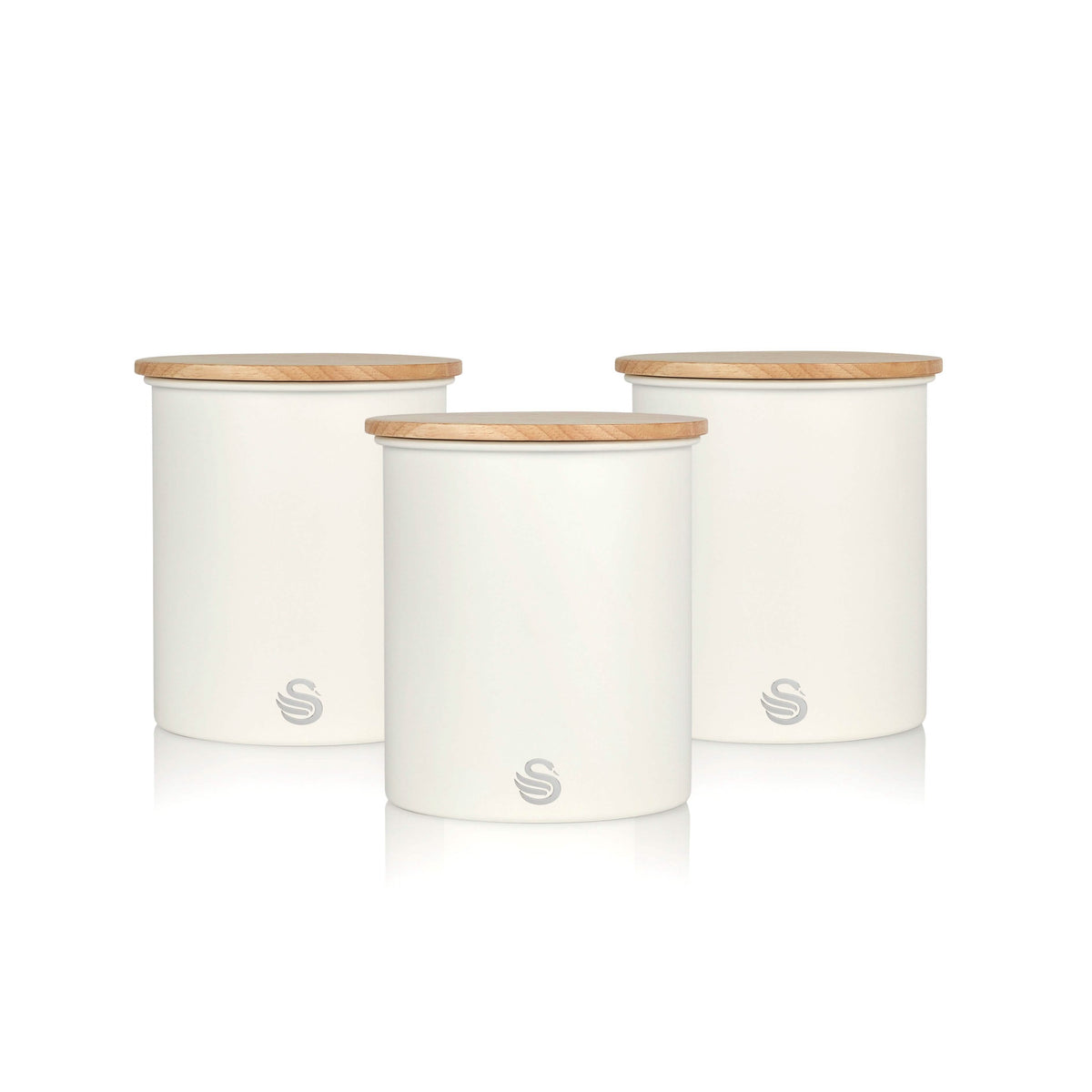 3-Piece Set: Swan Nordic Canisters - A-1 Thread Vault