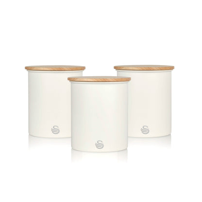 3-Piece Set: Swan Nordic Canisters - A-1 Thread Vault