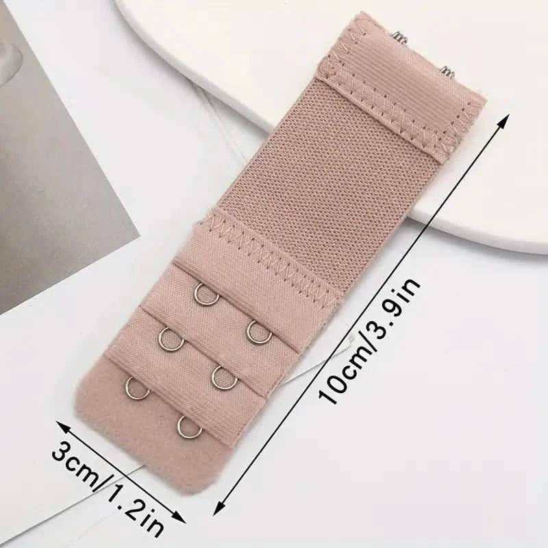 3-Pieces: Adjustable 2-Hook Bra Strap Extenders - A-1 Thread Vault