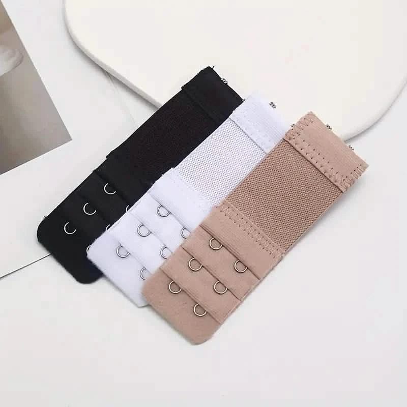 3-Pieces: Adjustable 2-Hook Bra Strap Extenders - A-1 Thread Vault