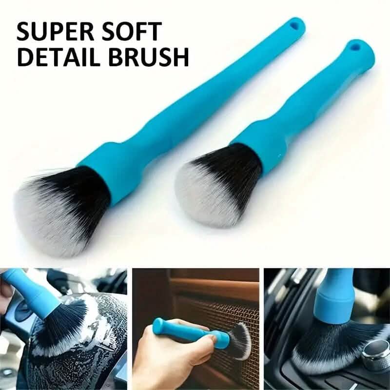 3-Pieces: Car Detailing Brush Set - A-1 Thread Vault