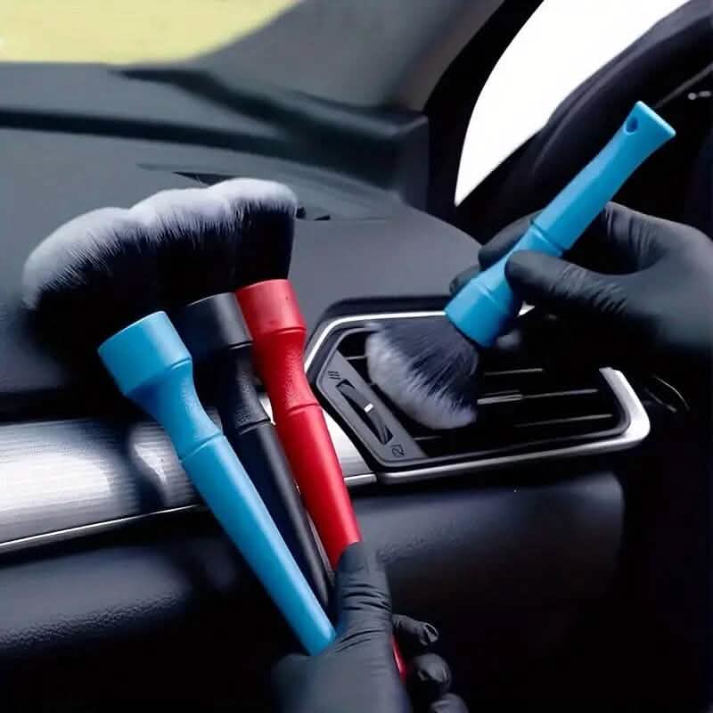 3-Pieces: Car Detailing Brush Set - A-1 Thread Vault