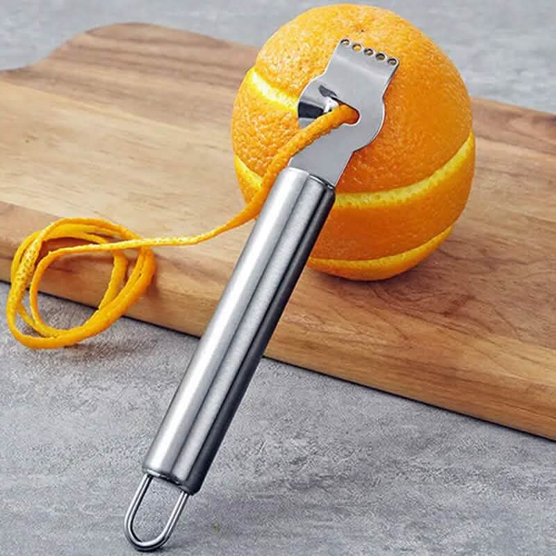 3-Pieces: Lemon Grater Stainless Steel Peeler - A-1 Thread Vault