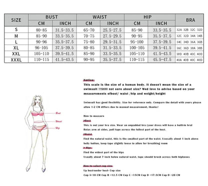3 Pieces Print Bikini Swimsuit with Cover Up Swimwear Women Bathing Suit Short Pants Micro Bikini Set Swimming Suits Biquini - A-1 Thread Vault