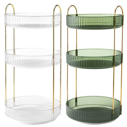 3-Tier 360¬∞ Spinning Rotating Makeup Organizer - A-1 Thread Vault