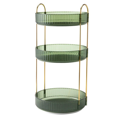3-Tier 360¬∞ Spinning Rotating Makeup Organizer - A-1 Thread Vault